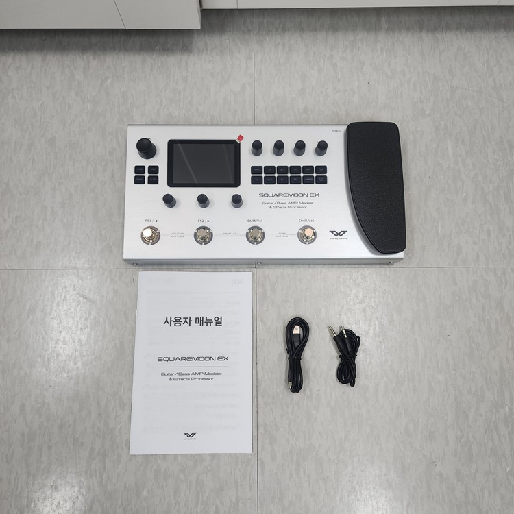고퍼우드 충전식 Guitar 멀티이펙터 스퀘어문Ex--0