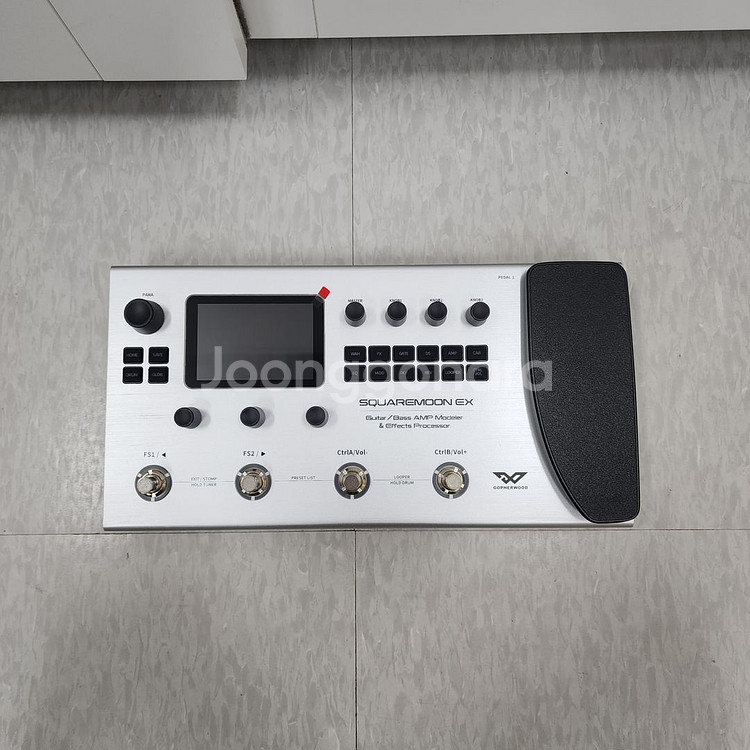 고퍼우드 충전식 Guitar 멀티이펙터 스퀘어문Ex--1