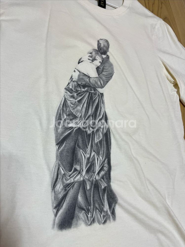 데드미트 고딕 프린트 라운드넥 티셔츠 s(95-100)--1