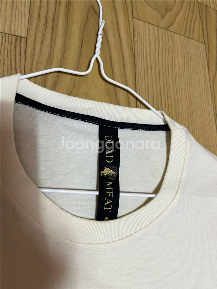데드미트 고딕 프린트 라운드넥 티셔츠 s(95-100)--2
