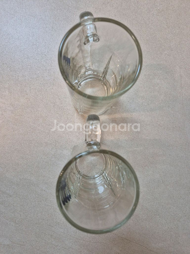 참이슬 한병소주잔, 그리고 맥주잔과 테라 스푸너 팝니다--5