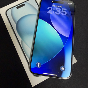 아이폰 15 플러스 128GB 블루 (애케플 O)