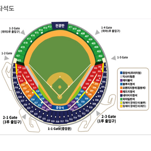9/25일 잠실(한화,두산)중앙 네이비석 320블럭