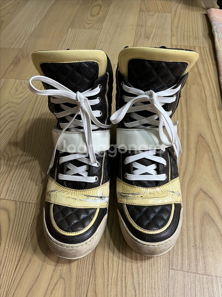 발망 14ss 퀼팅 하이탑 스니커즈 42(275)--0