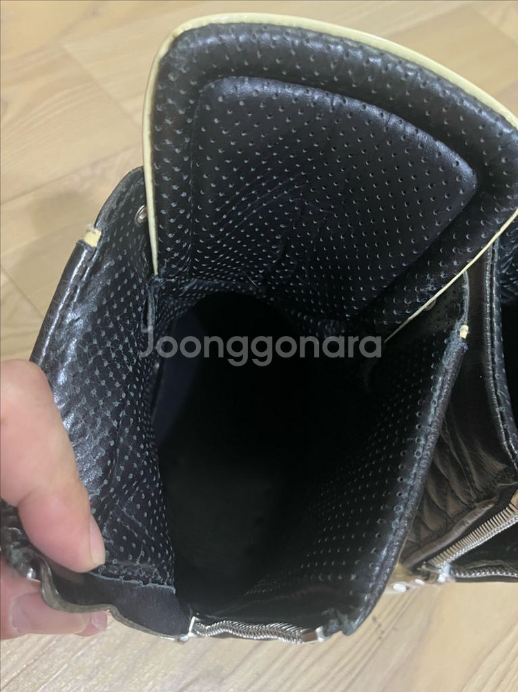 발망 14ss 퀼팅 하이탑 스니커즈 42(275)--5