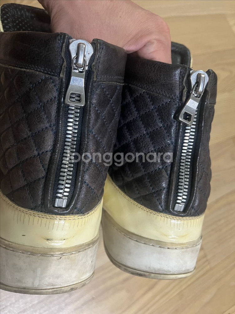 발망 14ss 퀼팅 하이탑 스니커즈 42(275)--4