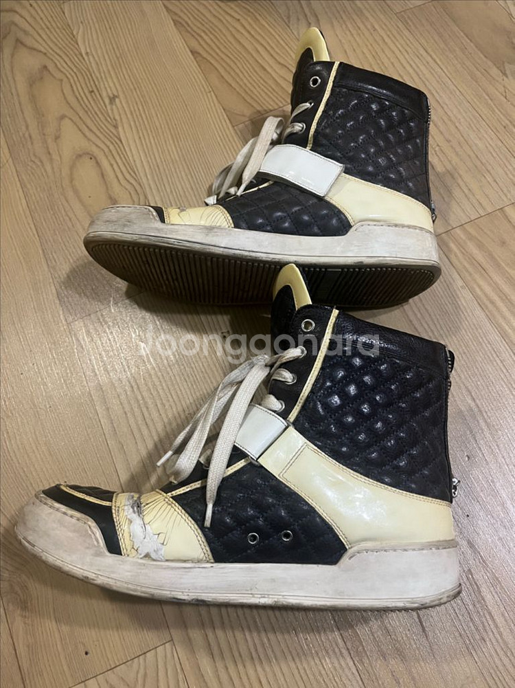 발망 14ss 퀼팅 하이탑 스니커즈 42(275)--2