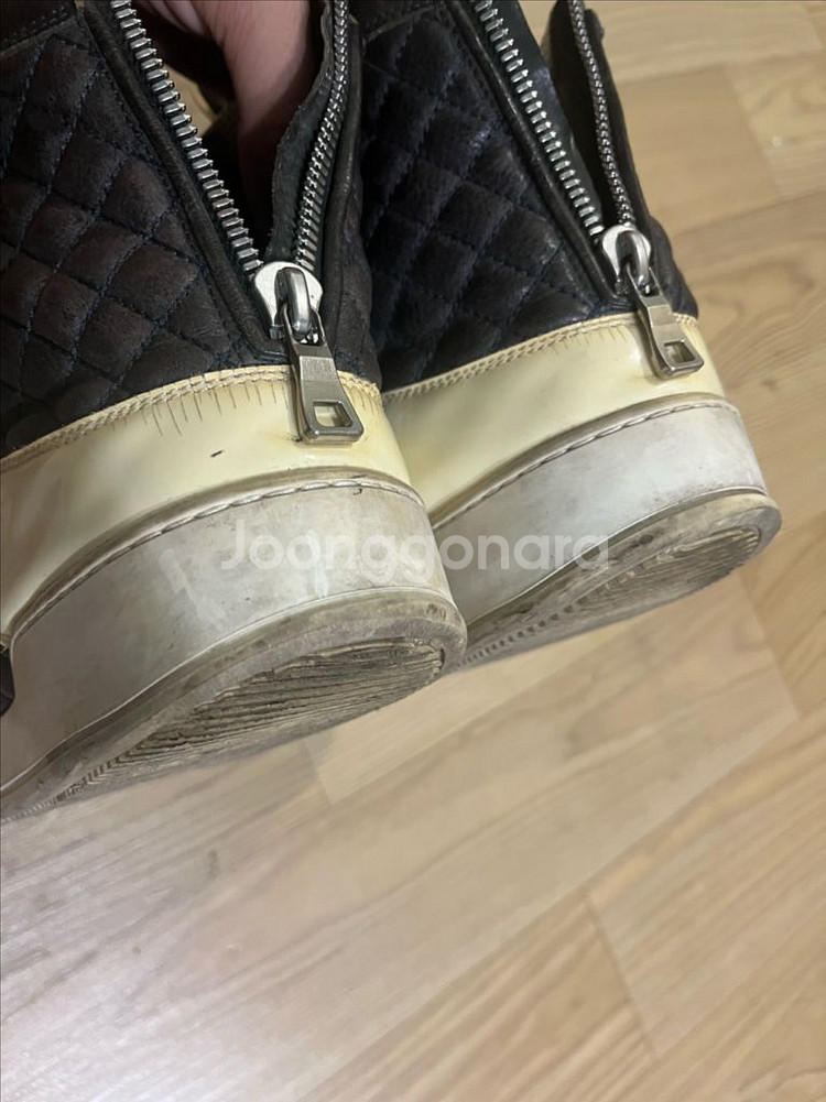 발망 14ss 퀼팅 하이탑 스니커즈 42(275)--8