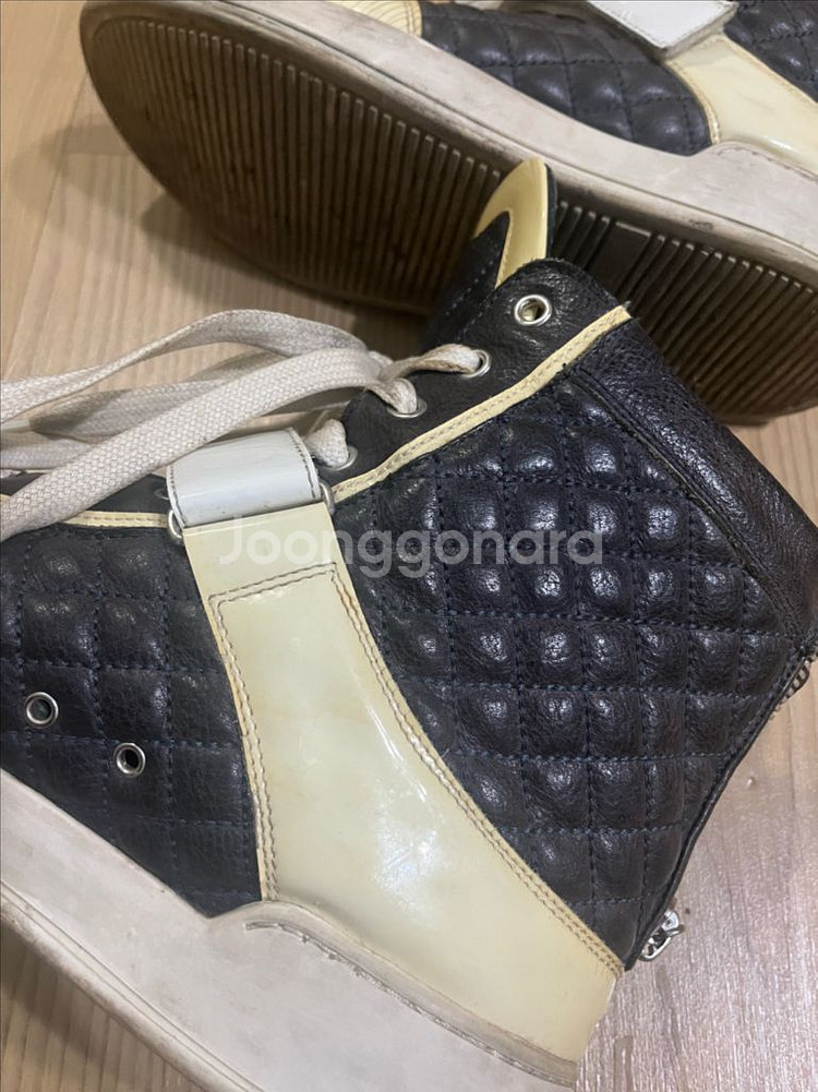 발망 14ss 퀼팅 하이탑 스니커즈 42(275)--7