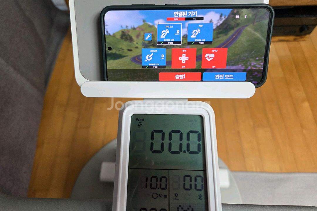 멜킨 EMS ERG 스마트 실내자전거 스핀바이크--6