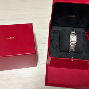 까르띠에 탱크 머스트 스틸 스몰