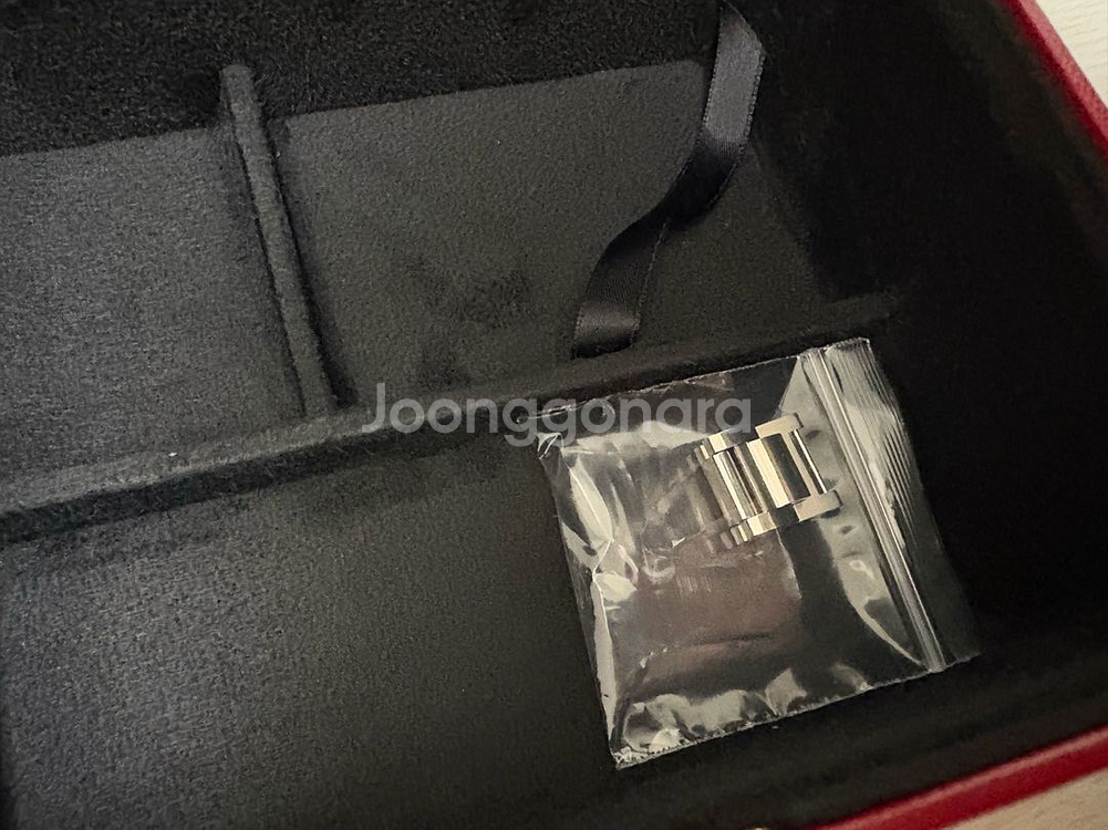 까르띠에 탱크 머스트 스틸 스몰--3