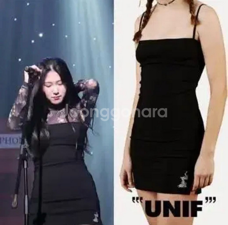 Unif 유니프 O-ren dress 원피스 xs--2