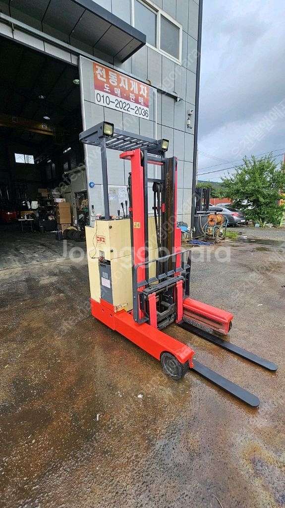 특가 니찌유 입식 1.3톤 전동지게차 3M 300만--0