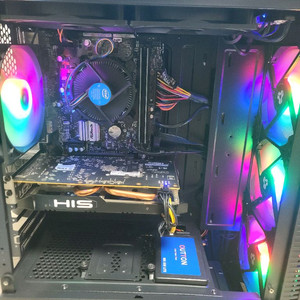 i3-9100F (RX 570)깨끗한 컴퓨터 본체 팝니