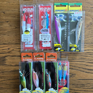 야마시타,요즈리,YL 75mm 갑오징어에기,쭈꾸미에기