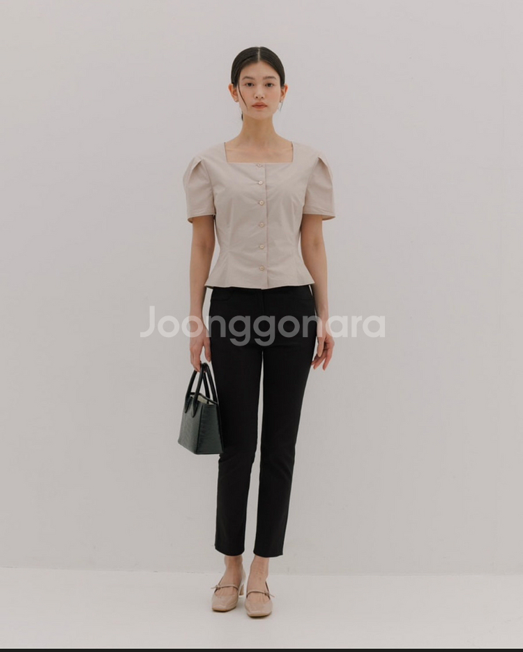 시에 리버 스프링팬츠 블랙 s--0
