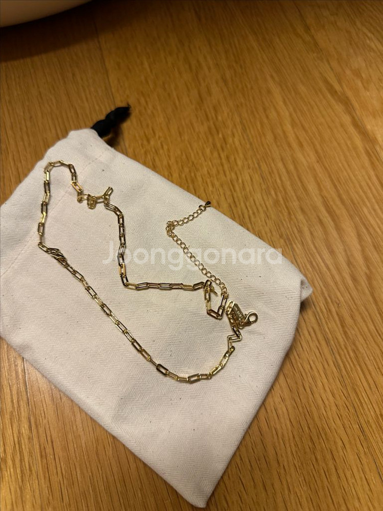 유메르 이터널 골드 체인 네크리스--0
