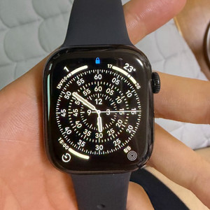 애플워치11 42mm gps 제트블랙