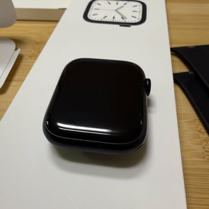 애플워치7 45mm gps 미드나이트