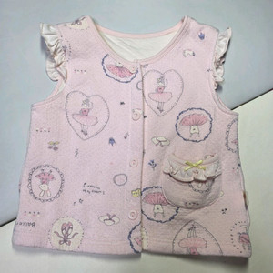 여아 3-4세 실내 보온 조끼. 및 기타.5천원.