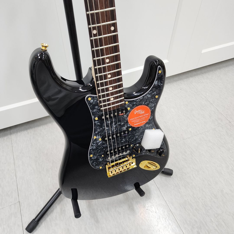 고퍼우드 스트랫 일렉기타 S-classic V 블랙--5