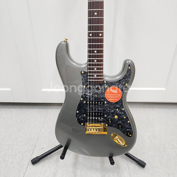 고퍼우드 스트랫 일렉기타 S-classic V 그레이--2