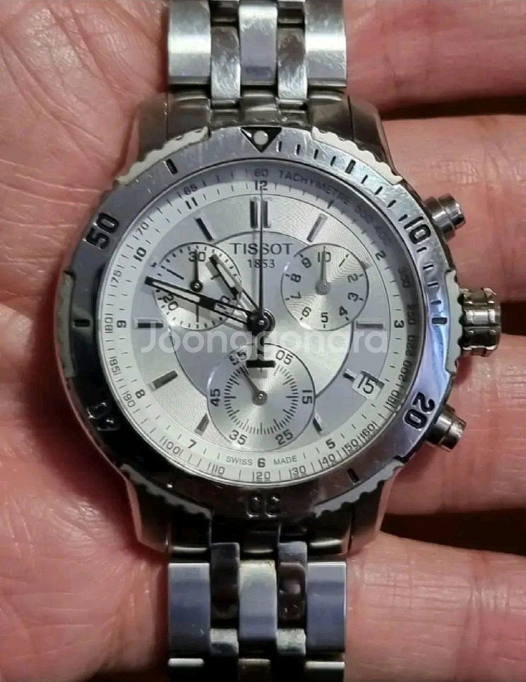 티쏘 (TISSOT) PRS200 메탈 시계 T067.--0