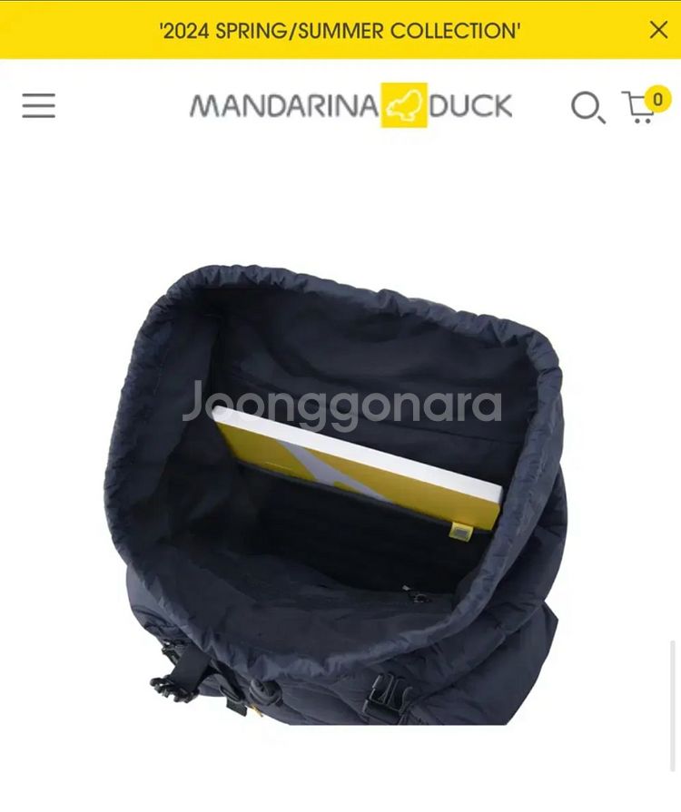 만다리나덕 백팩 DUCK QUILTING D3T9117--6