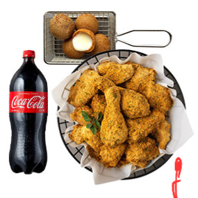 BHC 맛초킹.콰삭킹.골드킹.뿌링클순살 콤보