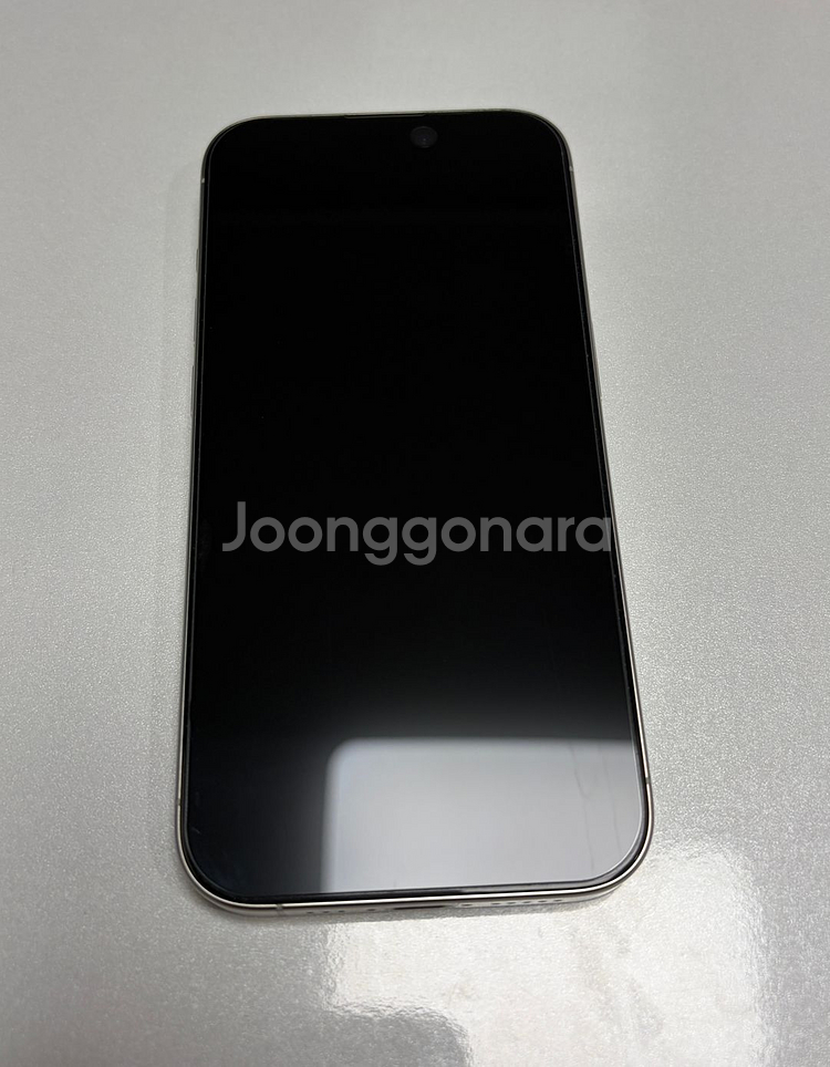 [최종가격] 아이폰15프로 화이트 티타늄 256GB(자--0