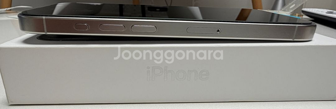 [최종가격] 아이폰15프로 화이트 티타늄 256GB(자--3