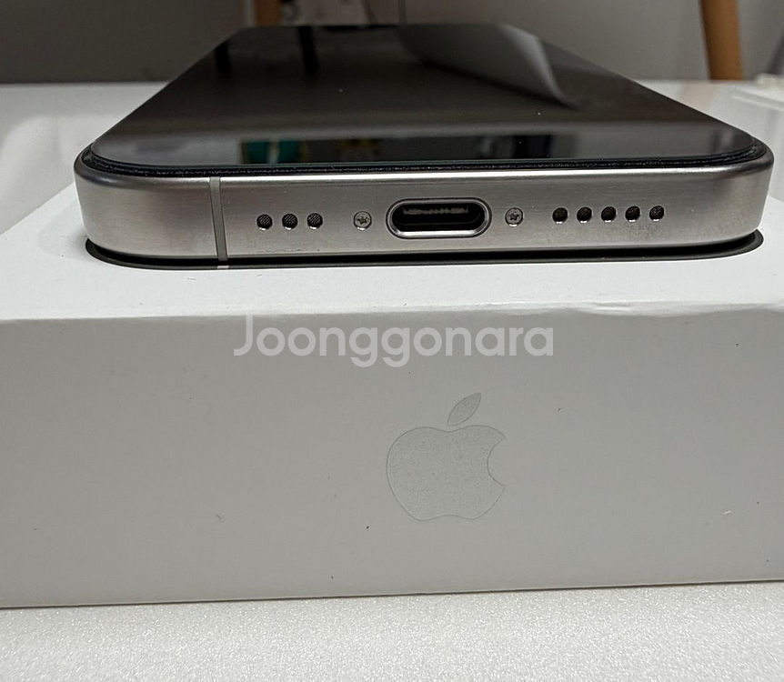 [최종가격] 아이폰15프로 화이트 티타늄 256GB(자--4