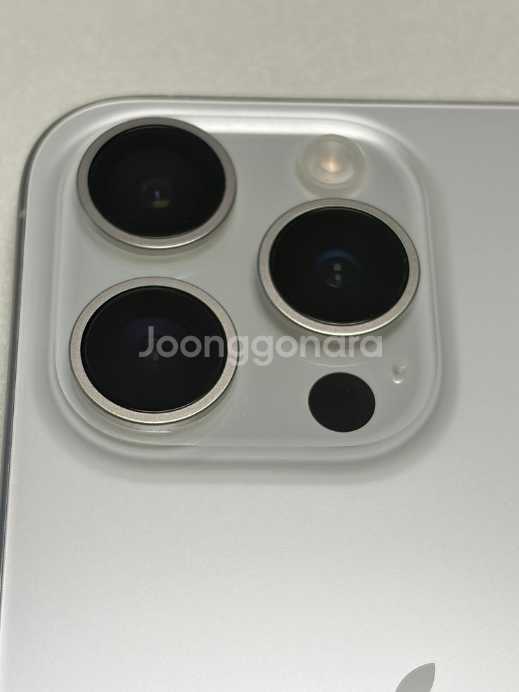[최종가격] 아이폰15프로 화이트 티타늄 256GB(자--2