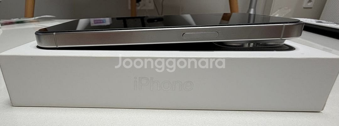 [최종가격] 아이폰15프로 화이트 티타늄 256GB(자--5