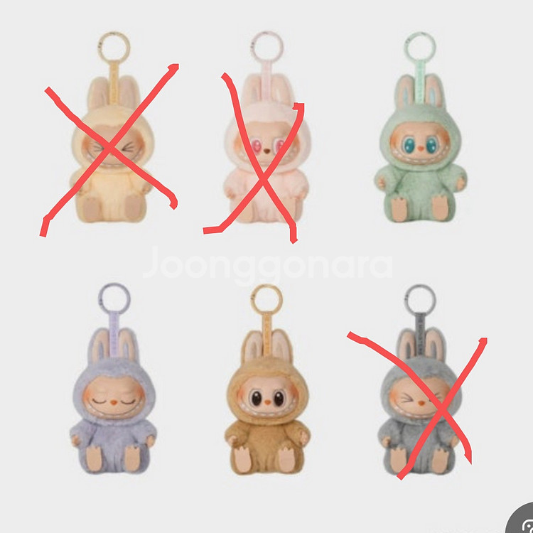 팝마트 라부부 나랑놀자 쿠쿠+바바+지지--0
