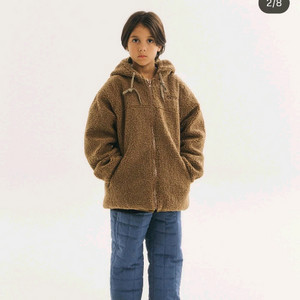 우리키즈 플리스집업 m