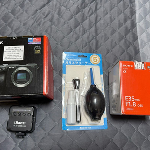 소니 미러리스 a6400 카메라 + 렌즈(SEL35F1