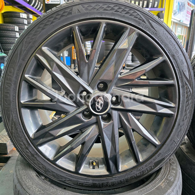 더 뉴 그랜져 IG 19인치 캘리그라피 휠타이어 세트--4