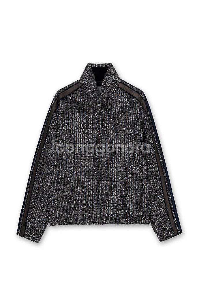 25우영미 블루 트위드 자켓46 새상품 판매합니다--0