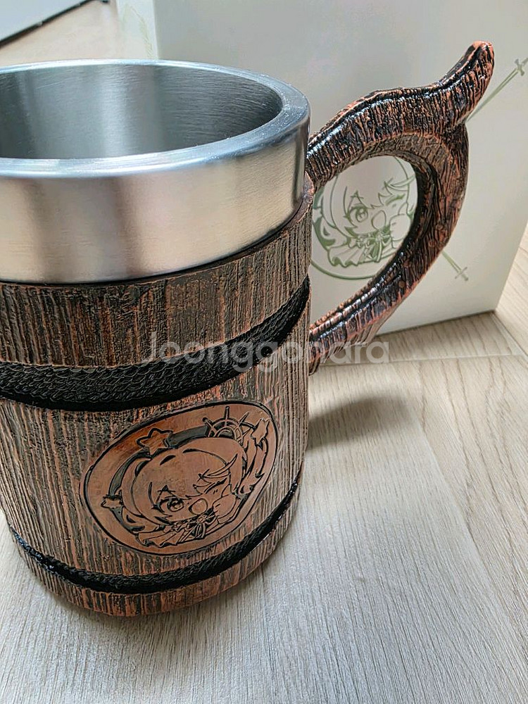 스텔라이브 유즈하리코 생일 맥주잔--1