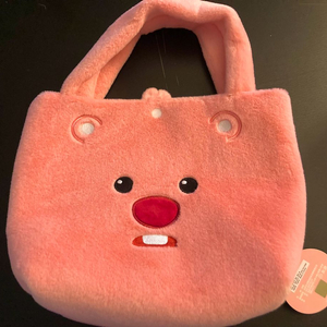 잔망루피 밍크털 숄더백 파우치