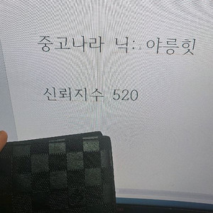 루이비통 다미에 반지갑