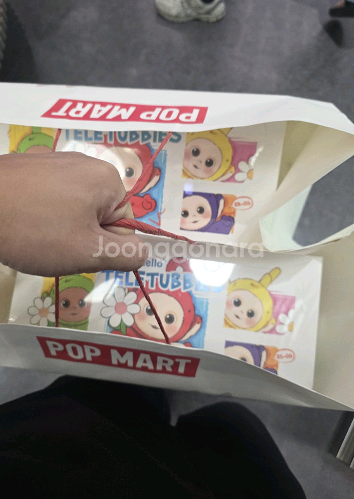 텔레토비 팝마트 안녕시리즈 키링 새상품 판매--0