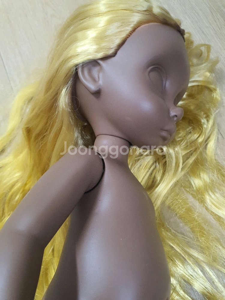 디즈니 베이비돌 라푼젤 43번 도색 염색 라푼젤 인형--6