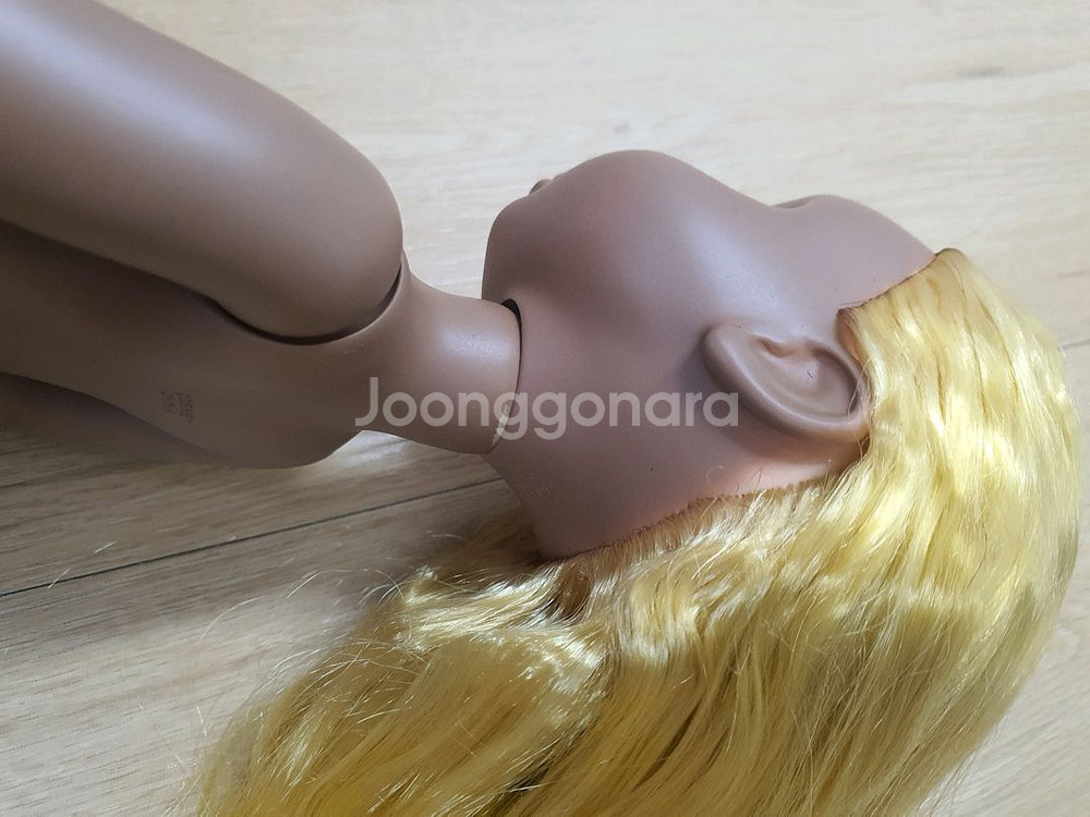 디즈니 베이비돌 라푼젤 43번 도색 염색 라푼젤 인형--7