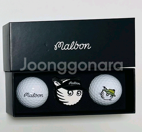 말본 볼마커&골프공 SET 팝니다.--2