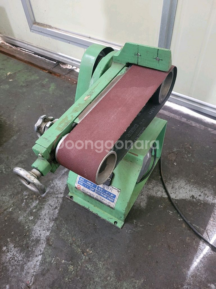 중고 희남 4인치 벨트샌더 HNB-4(벨트포함) 판매--0