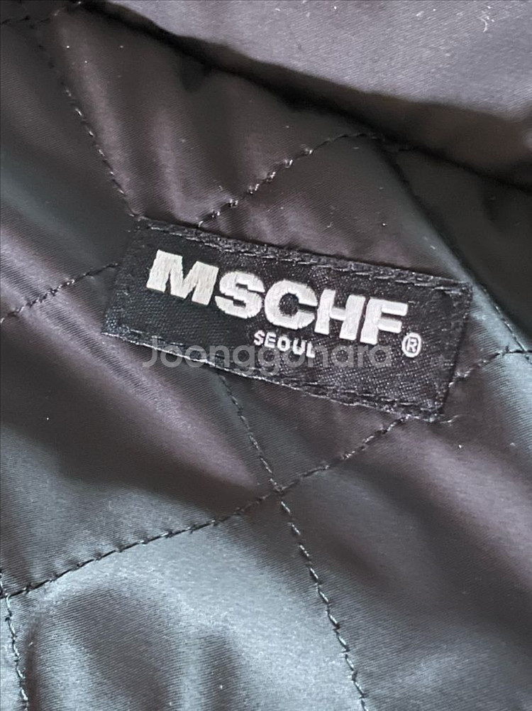 MSCHF 블랙 숏패딩--5