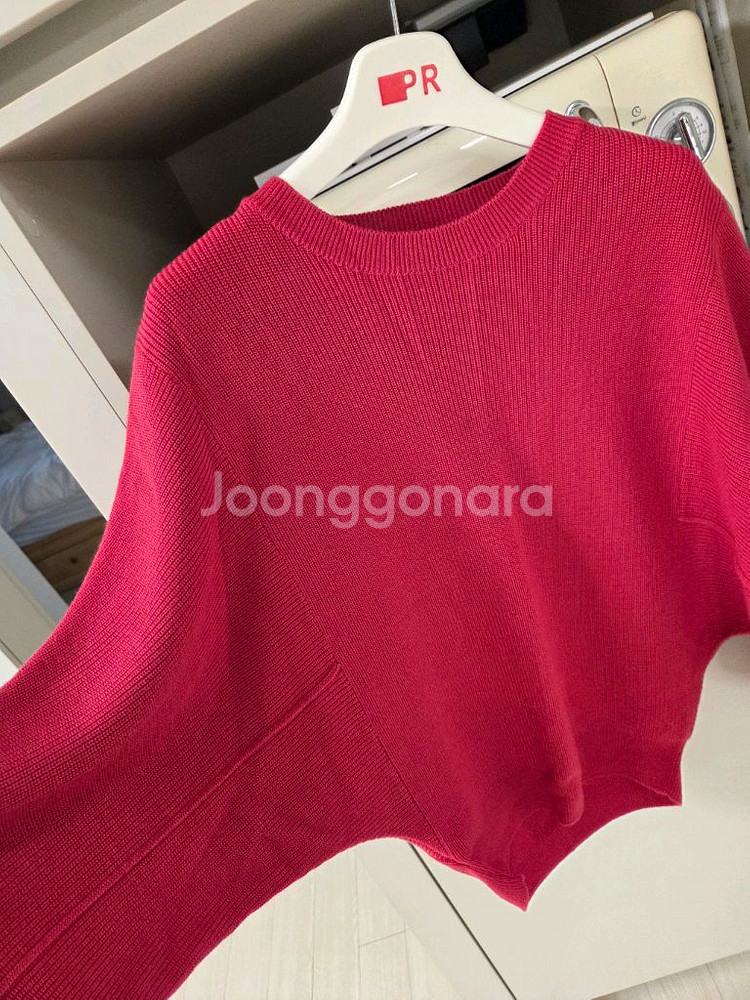 뮤제라 라온 캐시 머스트 니트 마젠타--1